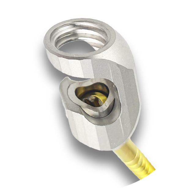 Asymmetric Screw Head for Anatomical Integration